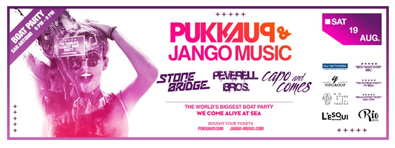 Jango Music Takeover - Ibiza Boat Party